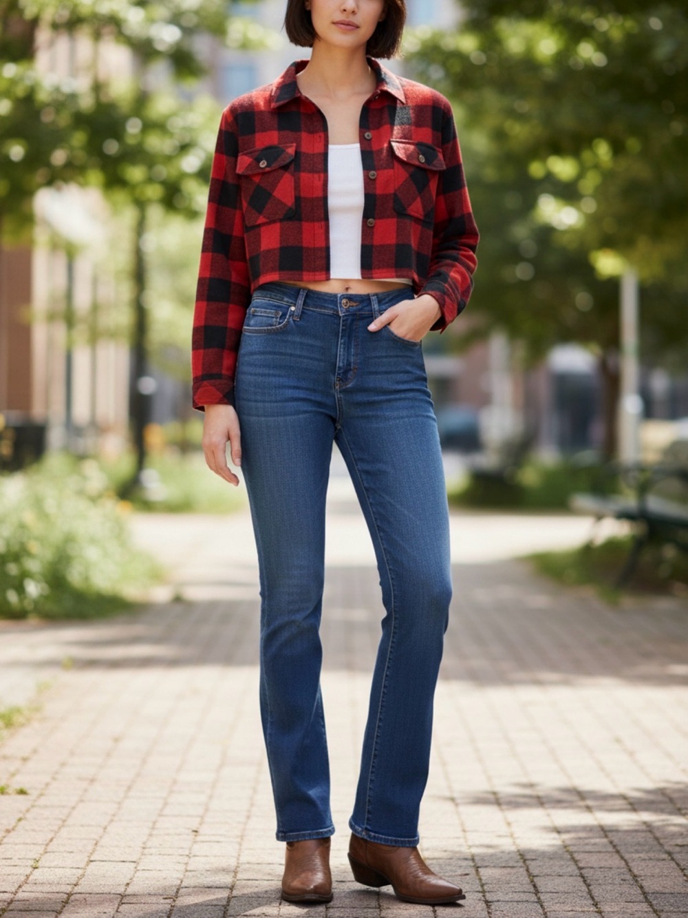 Kut from the Kloth Dark Blue Natalie Boot Cut Jeans